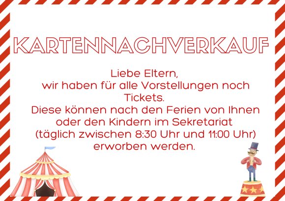 Kopie von Rot Gelb Zirkusdirektor Zirkus Einladung (A4 (Querformat)) - 7